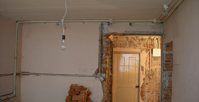 二房一厅电路图布线原则 安全装修施工_搜狐焦点家居_装修施工_施工价格_施工安全