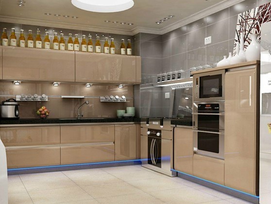 西门子整体厨房装修案例,太漂亮了!