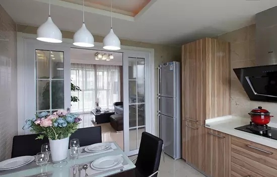 厨房推拉门设计参考 看了不后悔