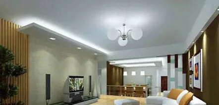 为您推荐简约的长方形客厅吊顶造型_装修案例